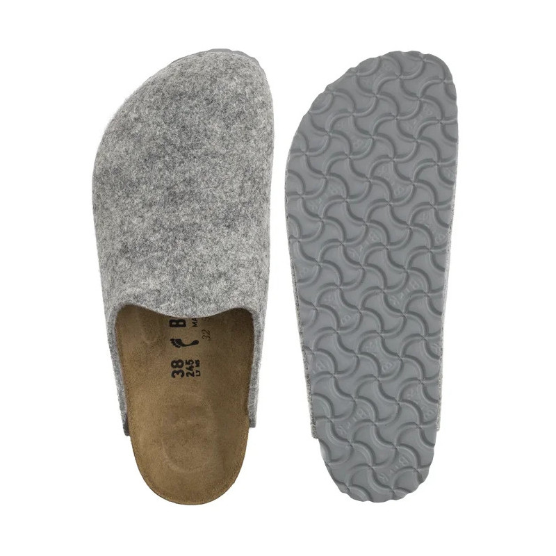 Birkenstock Amsterdam BS Light Gray 1030194 (BK62-d) Moteriški batai/šlepetės