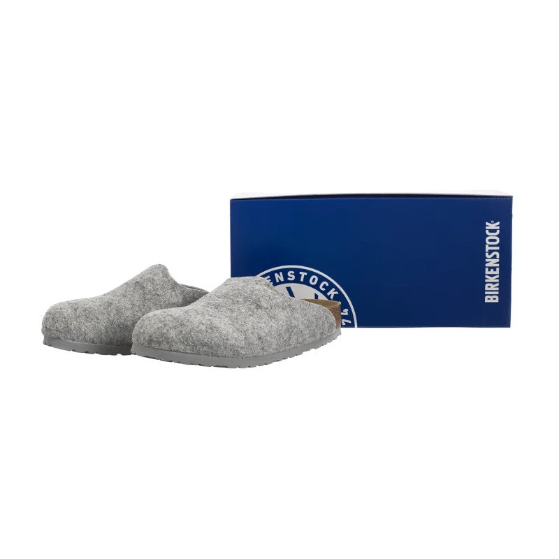 Birkenstock Amsterdam BS Light Gray 1030194 (BK62-d) Moteriški batai/šlepetės