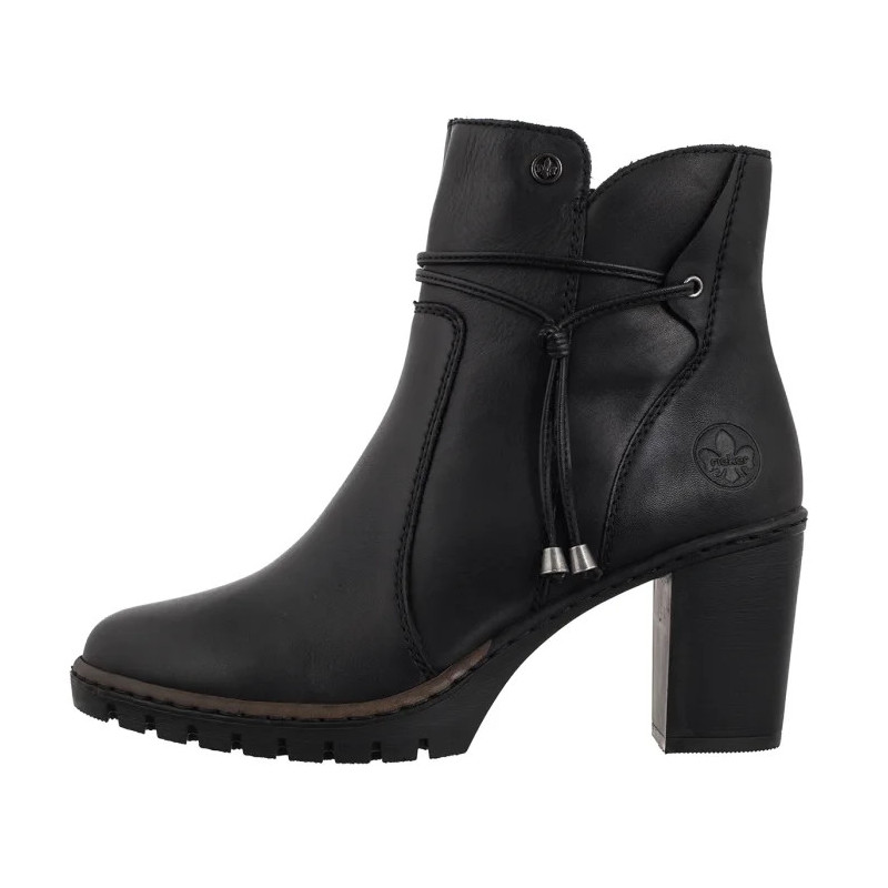 Rieker Czarne Y2567-00 Black (RI291-a) bateliai