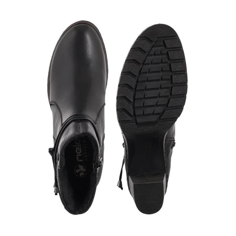 Rieker Czarne Y2567-00 Black (RI291-a) bateliai