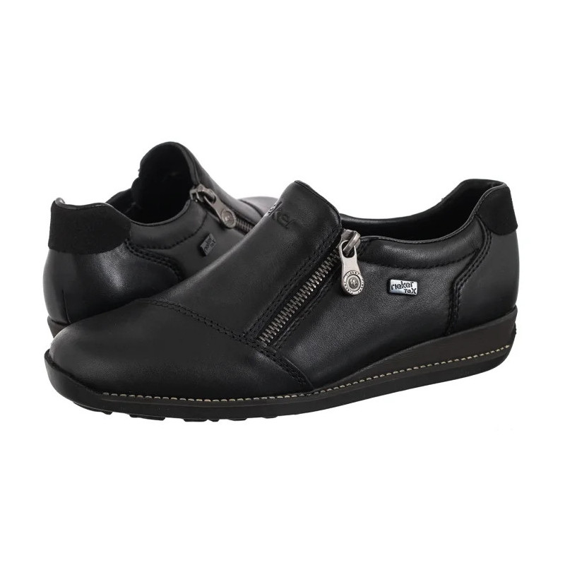Rieker Czarne 44265-00 Black (RI292-a) batai