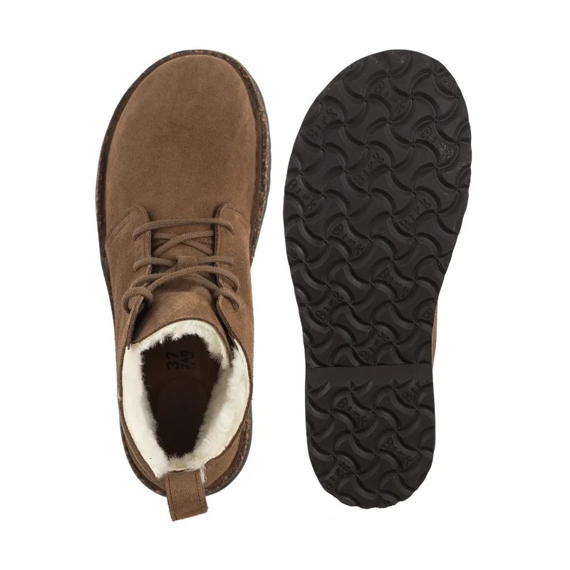 Birkenstock Uppsala Mid Shearling Dark Tea 1028148 (BK332-a) batai
