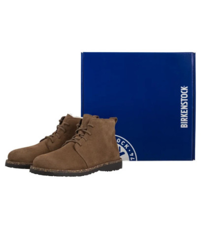 Birkenstock Uppsala Mid Shearling Dark Tea 1028148 (BK332-a) batai