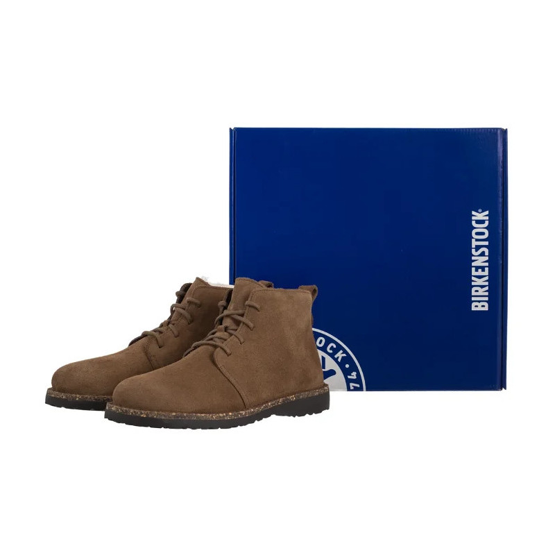 Birkenstock Uppsala Mid Shearling Dark Tea 1028148 (BK332-a) batai