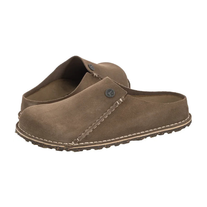 Birkenstock Zermatt Premium Suede Gray Taupe 1021366 (BK333-a) Moteriški batai/šlepetės