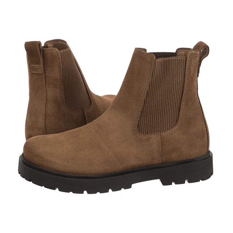 Birkenstock Highwood Slip On Mid Dark Tea 1030632 (BK334-a) batai