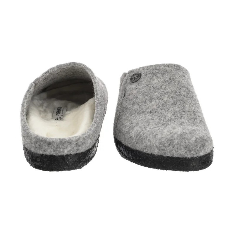 Birkenstock Zermatt Rivet Shearling Light Gray 1015086 (BK335-a) Moteriški batai/šlepetės