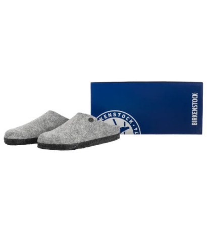 Birkenstock Zermatt Rivet Shearling Light Gray 1015086 (BK335-a) Moteriški batai/šlepetės