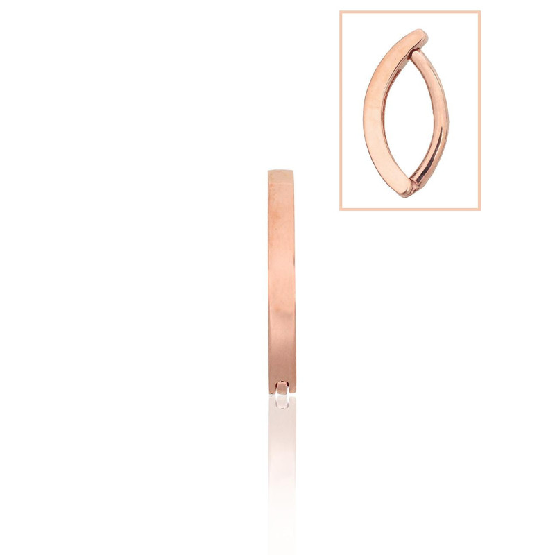 Auksinių auskarų vėrimas į bambą 1930086(Au-R), Raudonas Auksas 585°