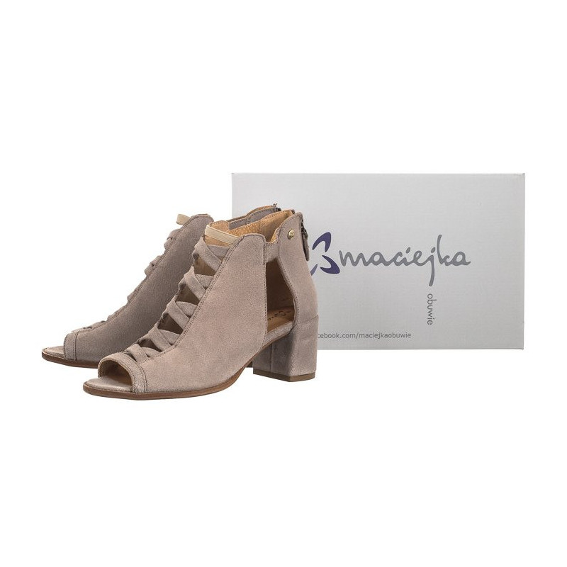 Maciejka Beżowe 06456-04/00-1 (MA1203-b) sandalai