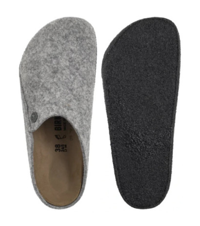 Birkenstock Zermatt Rivet Light Grey 1015080 (BK138-e) šlepetės