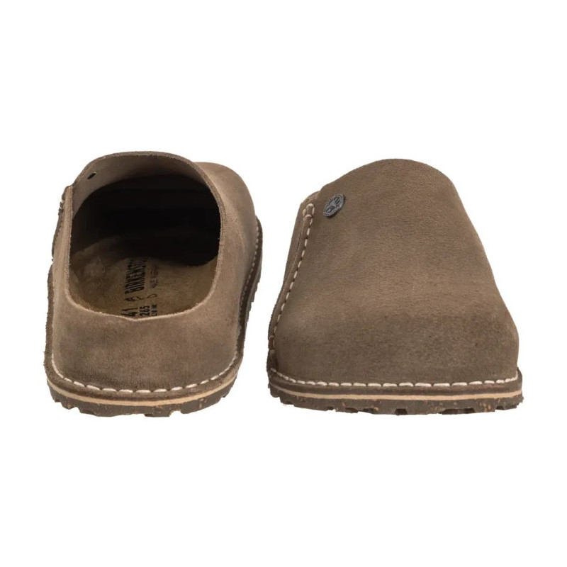 Birkenstock Zermatt Premium Suede Gray Taupe 1021318 (BK340-a) šlepetės