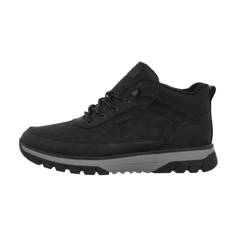 Rieker Czarne B9300-00 Black (RI296-a) batai