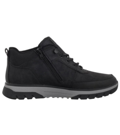 Rieker Czarne B9300-00 Black (RI296-a) batai
