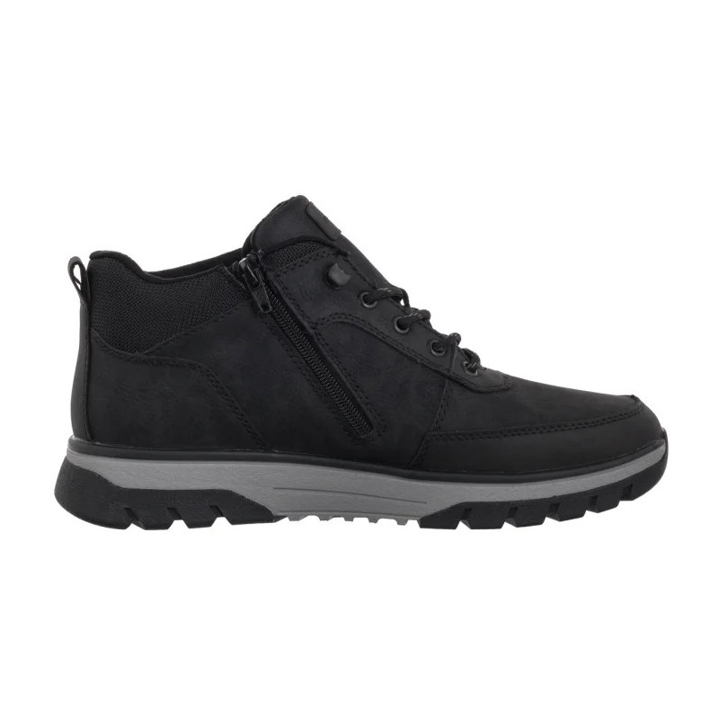 Rieker Czarne B9300-00 Black (RI296-a) batai
