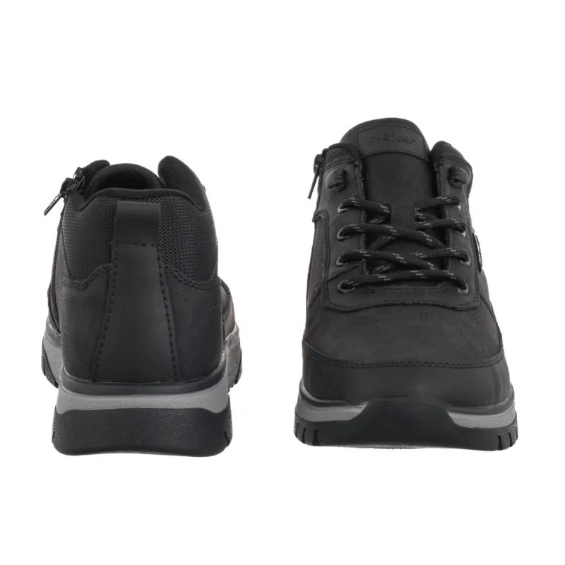 Rieker Czarne B9300-00 Black (RI296-a) batai