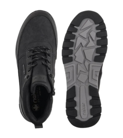 Rieker Czarne B9300-00 Black (RI296-a) batai
