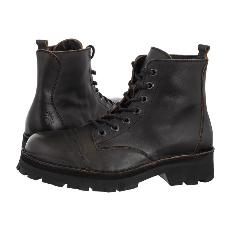 FLY London Kelf Antique Black P211167000 (FL422-a) batai