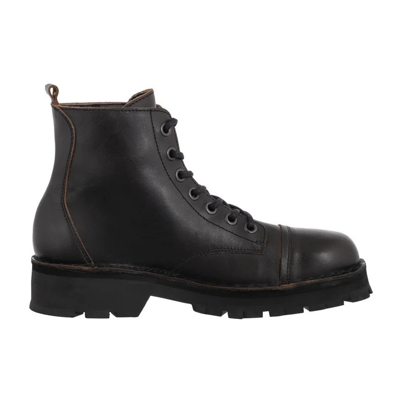 FLY London Kelf Antique Black P211167000 (FL422-a) batai