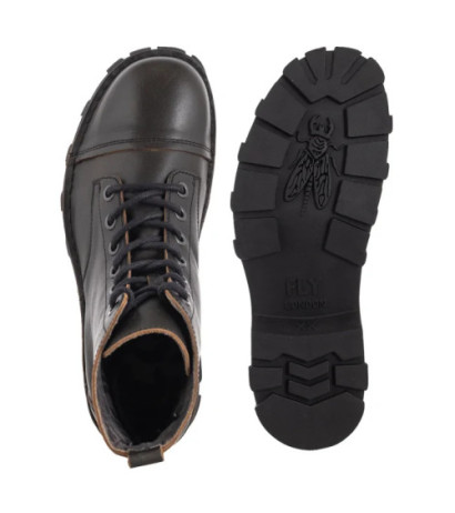 FLY London Kelf Antique Black P211167000 (FL422-a) batai