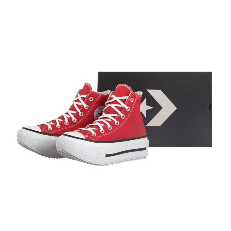 Converse CTAS Lift Double Stack Hi Red/Black/White A15542C (CO785-c) bateliai