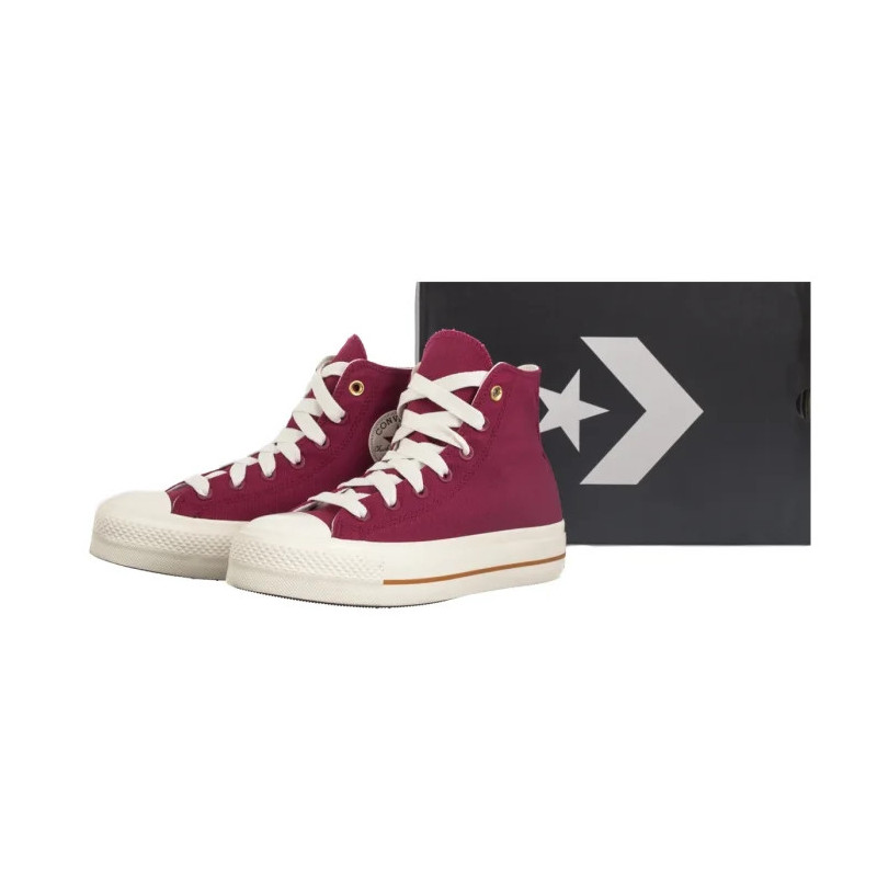 Converse CTAS Lift Hi Sporty Berry/Egret/Honey A13878C (CO808-a) bateliai