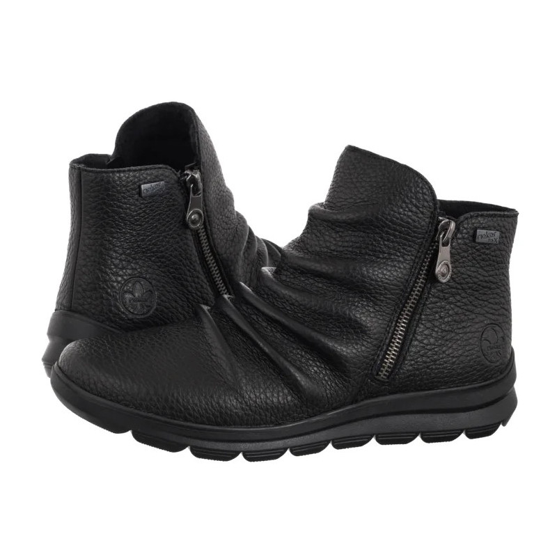 Rieker Czarne Z0056-00 Black (RI295-a) batai
