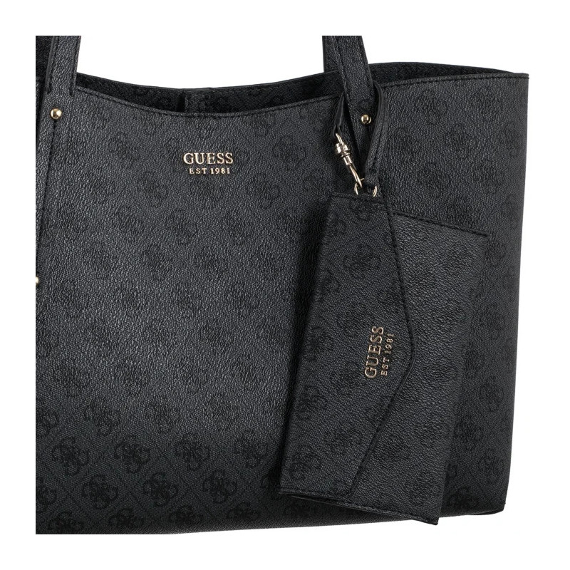 Guess Brenton Tote HWLG96 48230 Coal Logo (GU759-a) rankinė