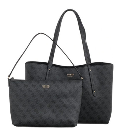 Guess Brenton Tote HWLG96 48230 Coal Logo (GU759-a) rankinė