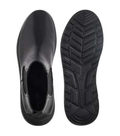 Geox U Portello A - Smo.Lea Black U36E1A 00043 C9999 (GE231-a) batai