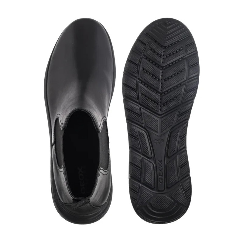 Geox U Portello A - Smo.Lea Black U36E1A 00043 C9999 (GE231-a) batai