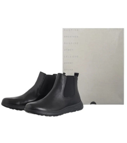 Geox U Portello A - Smo.Lea Black U36E1A 00043 C9999 (GE231-a) batai
