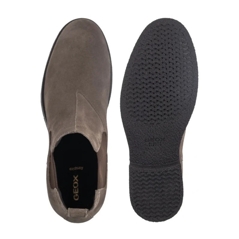 Geox Uomo Claudio A - Suede Dove Grey U2658A 00022 C1018 (GE232-a) batai