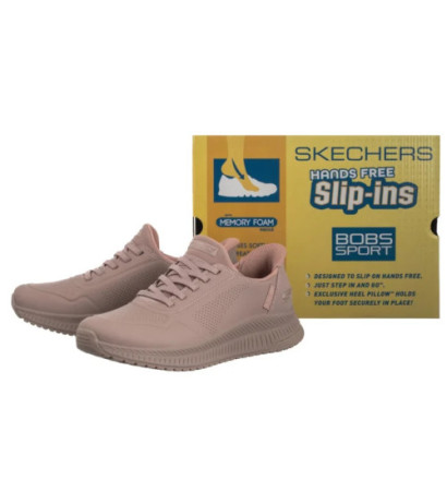 Skechers Bobs Squad Key Look Slip-Ins Blush 117740/BLSH (SK270-a) sportiniai bateliai