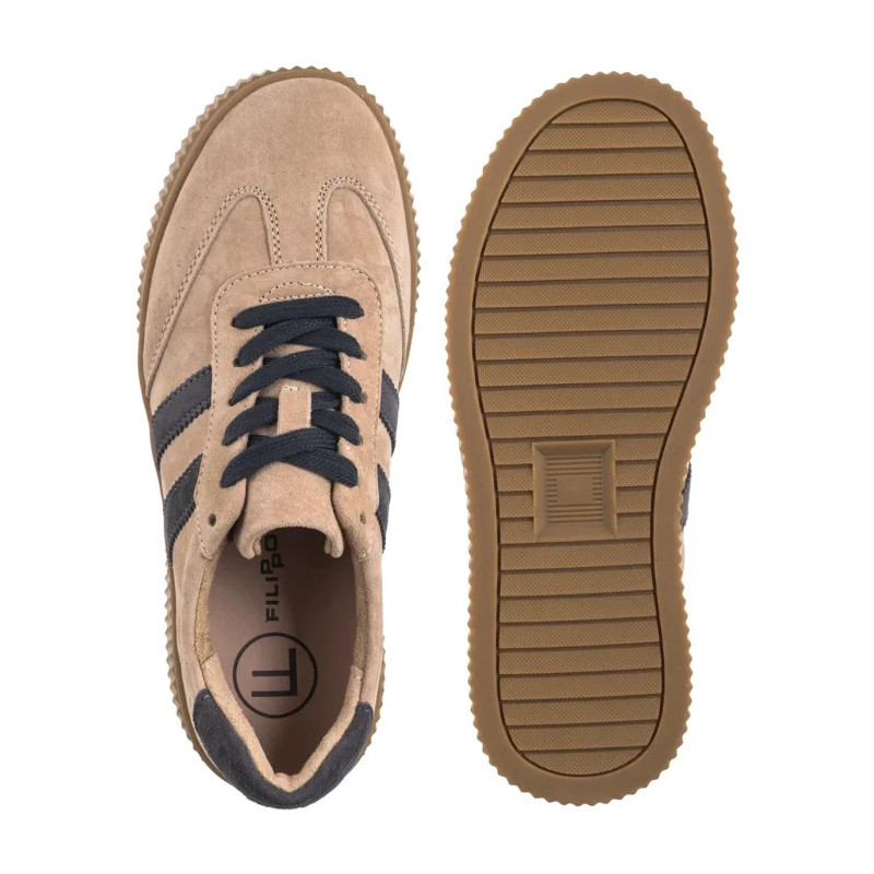 Filippo Beżowe/Szare DP6776/25 BE GR (FO138-e) sportiniai bateliai