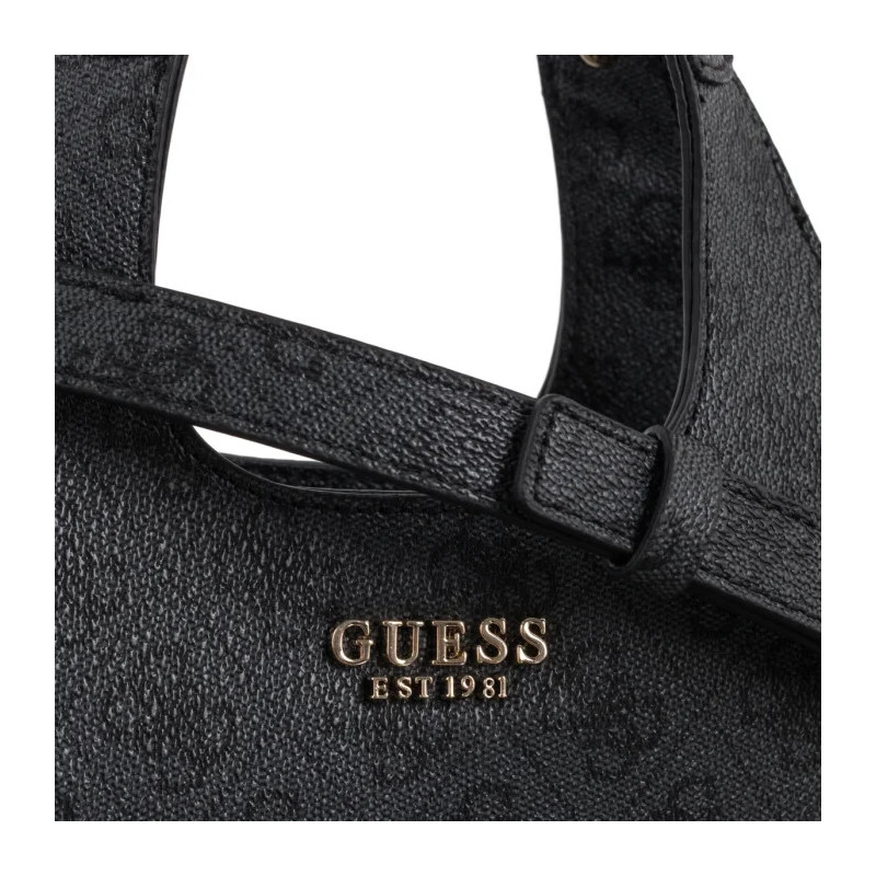 Guess Calista 2 In 1 Mini Tote HWSG73 34750 Coal Logo (GU782-a) rankinė