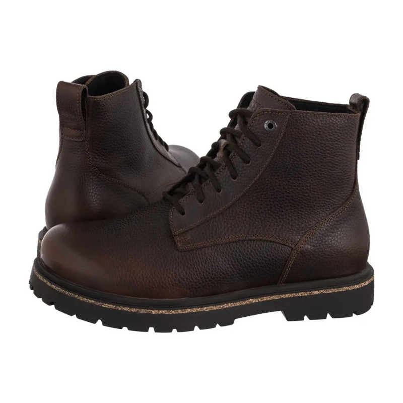 Birkenstock Highwood Lace Mid Chocolate 1030757 (BK336-b) žygio batai