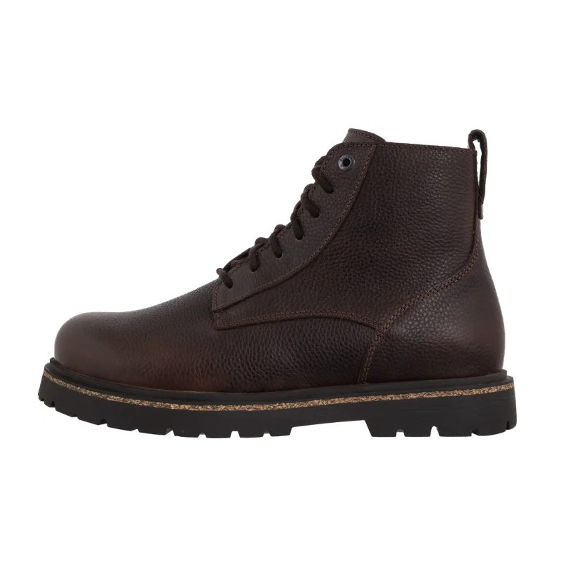 Birkenstock Highwood Lace Mid Chocolate 1030757 (BK336-b) žygio batai