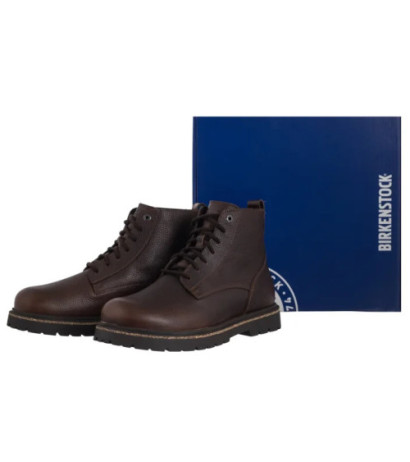 Birkenstock Highwood Lace Mid Chocolate 1030757 (BK336-b) žygio batai