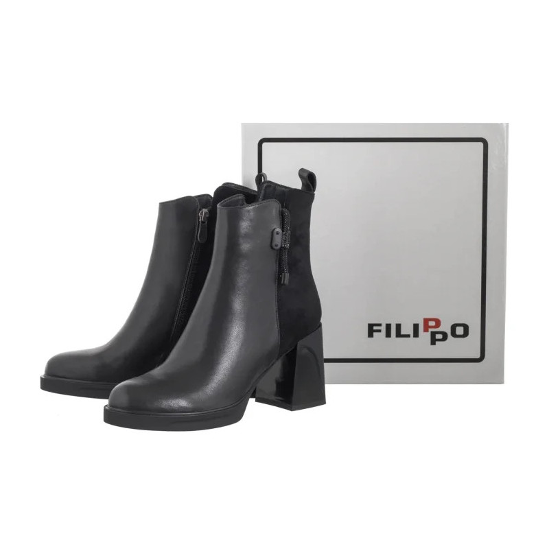 Filippo Czarne DBT7358/25 BK (FO184-a) bateliai