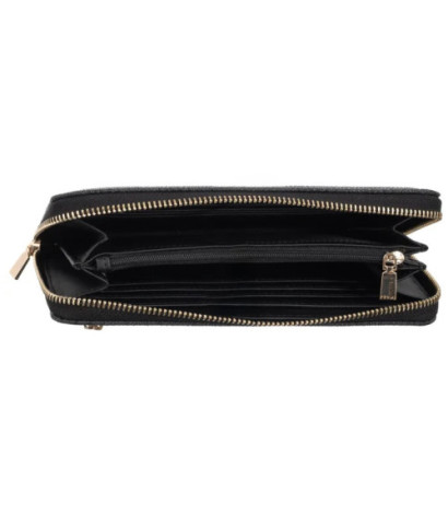 Guess Brenton Slg Lrg Zip Around SWLG96 48146 Coal Logo (GU752-b) rankinė