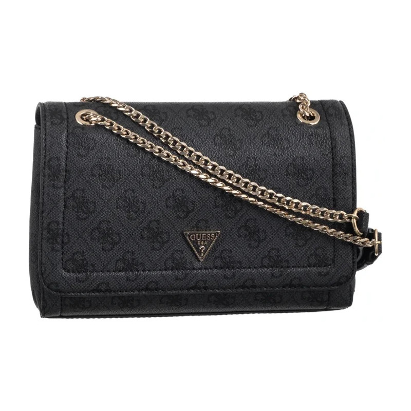 Guess Noelle II Cnvrtble Xbody Flap HWBG96 72210 Coal Logo (GU761-a) rankinė