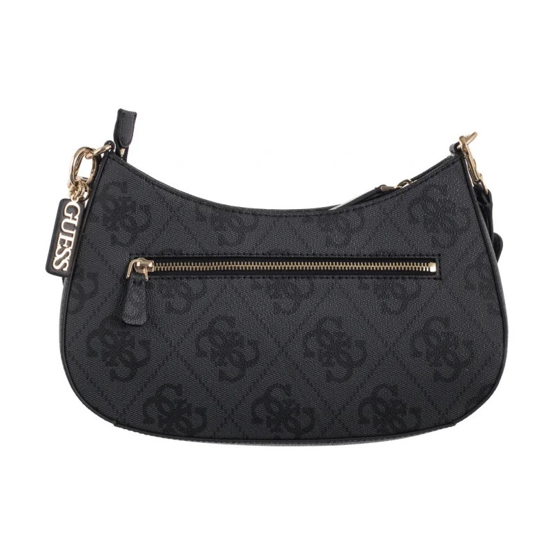 Guess Noelle II Top Zip Shoulder Bag HWOS96 72180 Coal Logo (GU771-a) rankinė