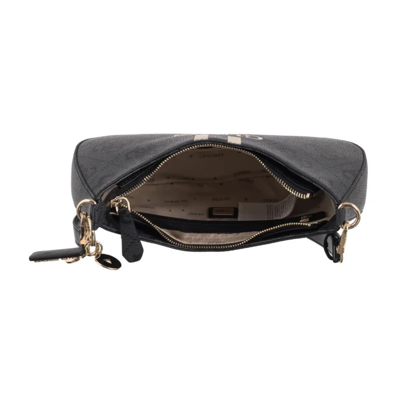 Guess Noelle II Top Zip Shoulder Bag HWOS96 72180 Coal Logo (GU771-a) rankinė