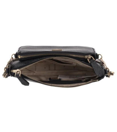 Guess Noelle II Dbl Pouch Crossbody HWBG96 72710 Coal Logo (GU758-a) rankinė