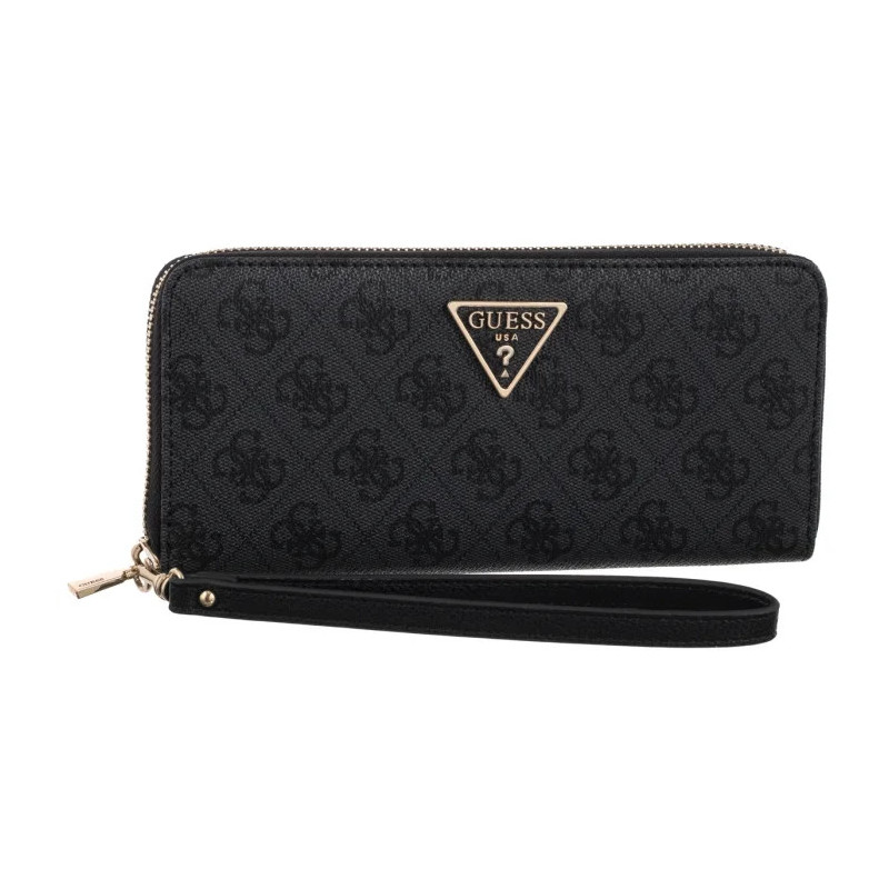 Guess Laurel II Slg Large Zip Around SWSG74 59146 Coal Logo (GU775-b) rankinė
