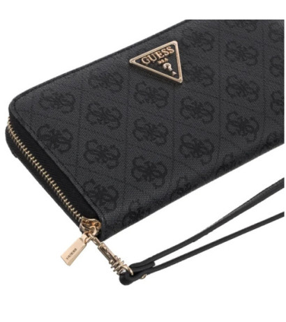 Guess Laurel II Slg Large Zip Around SWSG74 59146 Coal Logo (GU775-b) rankinė