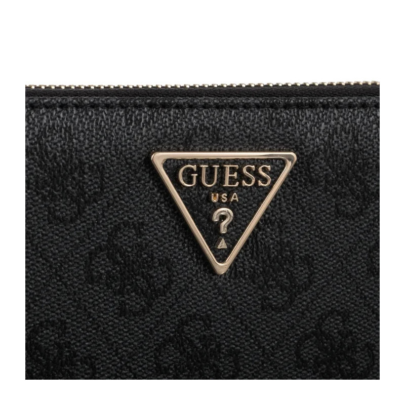 Guess Laurel II Slg Large Zip Around SWSG74 59146 Coal Logo (GU775-b) rankinė