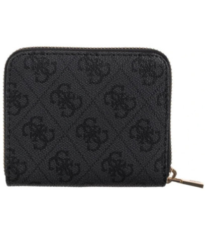 Guess Laurel II Slg Small Zip Around SWSG74 59137 Coal Logo (GU776-a) rankinė