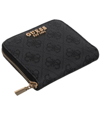 Guess Laurel II Slg Small Zip Around SWSG74 59137 Coal Logo (GU776-a) rankinė